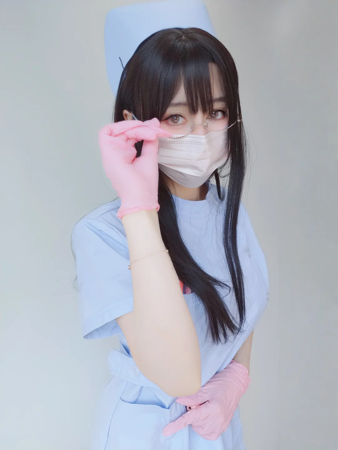 白银81 - 自摄Vol.95 蓝色护士 [162P,19V-3.13GB] tg@simisebaisi 【丝足阁】010.webp